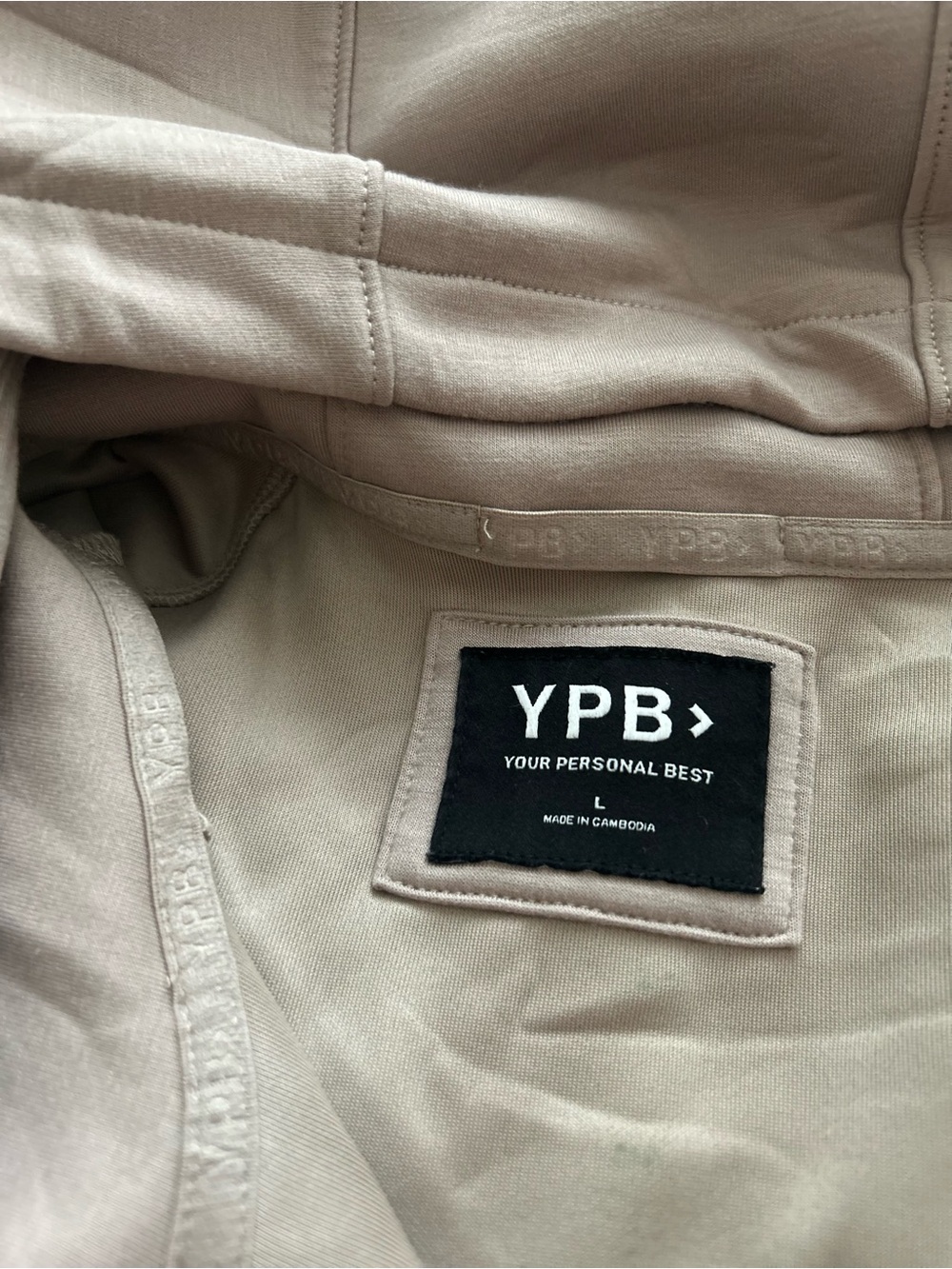 Women’s YPB Abercrombie and Fitch Zip-Up Hoodie Size Large - Picture 4 of 6